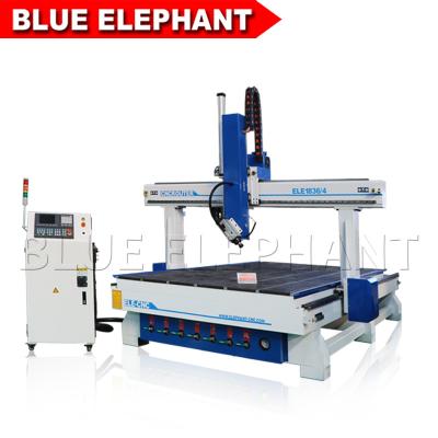 China 1836 Combined Machine Woodworking 4 Axis Wood Router Price for sale