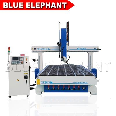 China China Automatic 3d Wood Carving Cnc Router 4 Axis CNC Router Machine 1836 for sale