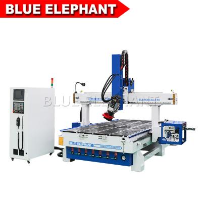 China máquina automática del grabador del cambio de la herramienta del router del CNC de la carpintería 1530-4A para Slae en venta