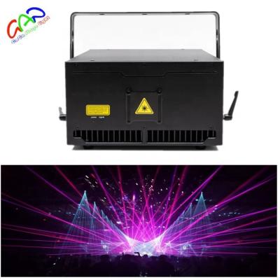 China 10W RGB Theme Park Laser Light Christmas Special Effects Full Color Laser Lights for sale