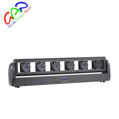 China Wholesale Laser Light 6 Head Single Beam Red Laser Stage Lighting 91*14*22cm for sale