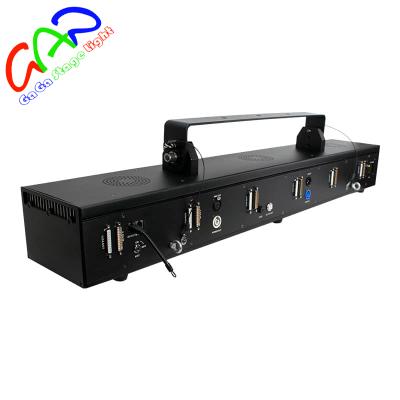 China Disco Clubs Party etc Moving Eyes Projector DMX Head Red/Green/Blue Laser Light 18W Six Bar Beam Laser Effect Laser KTV Bar Family For DJ Disco for sale