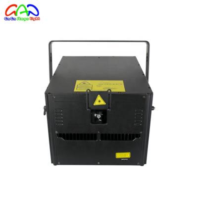 China Outdoor Stage Concert 50KPPS 15W Analog Outdoor Advertising Animation RGB Laser Show Thunder Light for sale