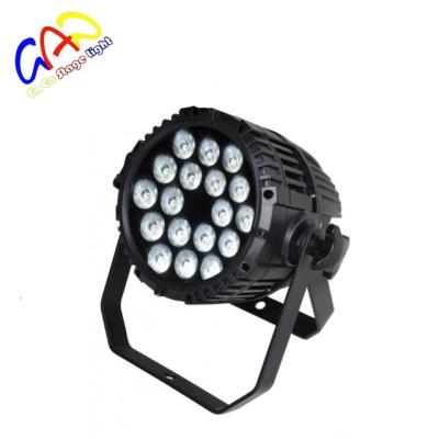 China 18x10w outdoor led theme park par light led rgb stage lights for disco club for sale