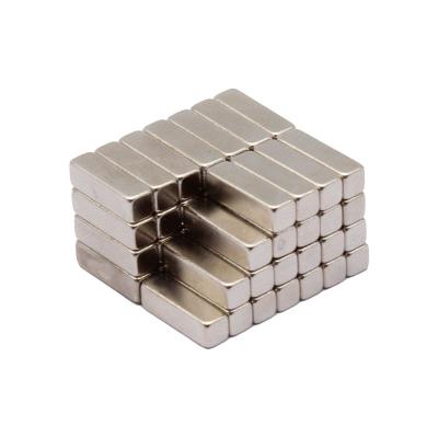 China N52 Neodymium Magnet Diameter 8mm Neodymium Rectangular Magnet Powerful Magnet Industrial Magnet Customized for sale