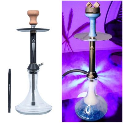 China Stainless steel Zinc alloy Sheesha seesa Hookah set Wholesale Stainless Steel Shisha Hookah Set Metal Sheesha seesha Hookah Smoke Factory direct for sale