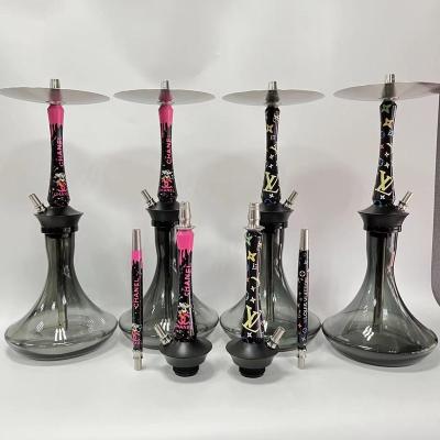 China Aluminum / Aluminum Alloy Aluminum alloy Shisha set Popular Large Hookah Smoke  Alloy Arrival Model Rocket Factory direct Wholesale Customizable for sale