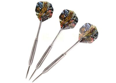 China 22.0g 24.0g 26.0g Steel Tip Tungsten Dart Barrels With Aluminium shafts and Flights for sale