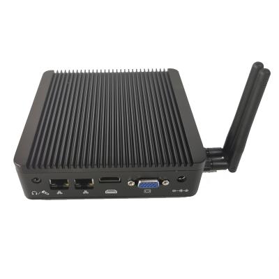 China Dual Lan Industrial Small Size Portable Mini Pc With J4125 Industrial Computer for sale