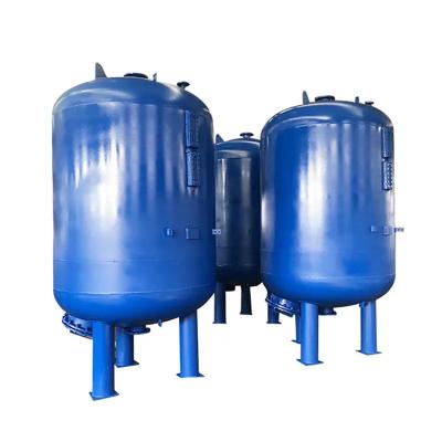 China Sterile water filter treatment equipment multimedia carbon stainless steel water sand tank activated carbon quartz sand filter tank price for sale