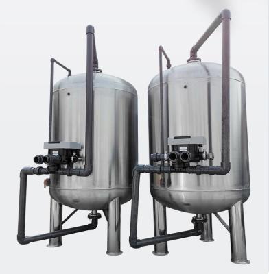 China Good Pressure Backing High Quality Quartz Ss 304/316 Sand Filter Activated 1465 1035 304 Stainless Steel Pure Water Tank for sale