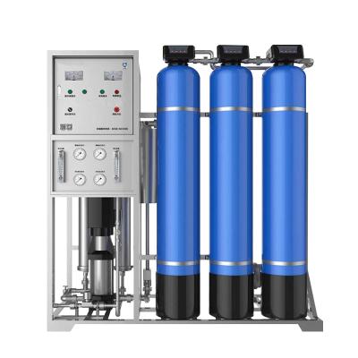 China Hotels RO 5000l/h 5000 Water Treatment Purification Machine System Equipment Equipment Double Stage UV RO Water Plant for sale