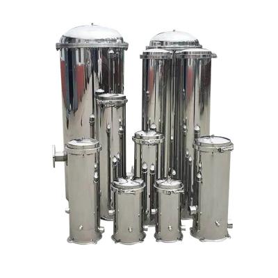 China Material of Construction Shops Stainless Steel Cartridge Housing Microporous Membrane Precision Safety Microporous Filter Element Housing for sale