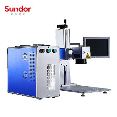 China Laser Marking 3D Fiber Laser Metal Engraving Machine Color Laser Printer Laser Marking Machine for Ring Rotary Mark for sale