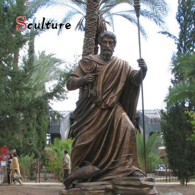 China Life Size Statue Figurine Europe Blessing Garden Jesus Christ Bronze Religious Sculpture For Sale for sale