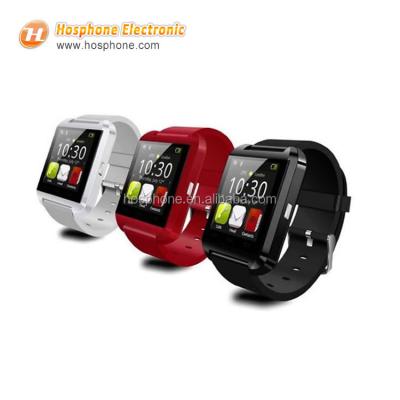 China HOT Selling MP3 Playback Smart Watch U8 BT Watch no sim card support for IOS and Android for sale