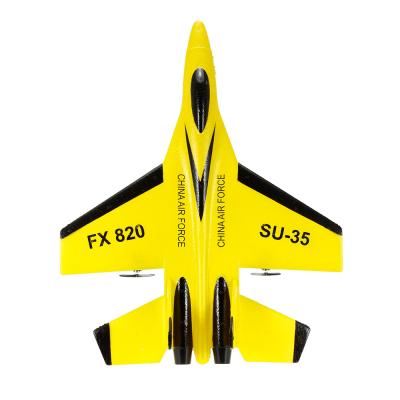 China Stress Relief SU-35 RC Kid's Glider Plane EPP Foam RC Toys Flat Plane 2.4G Remote Control Hobby Remote Control Plane Fighter Hobby for sale