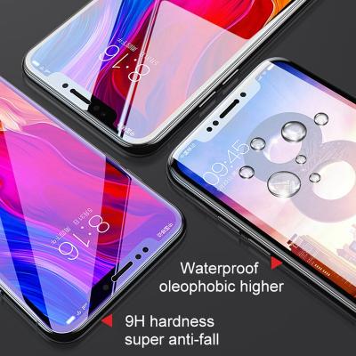 China Mobile Phone 6D On Glass For Xiaomi Redmi Note 7 Screen Protector Redmi 6 5 Pro 4X 7 6A 5 Plus Tempered Glass For Xiaomi MI 9 8 A2 Lite MI A1 for sale