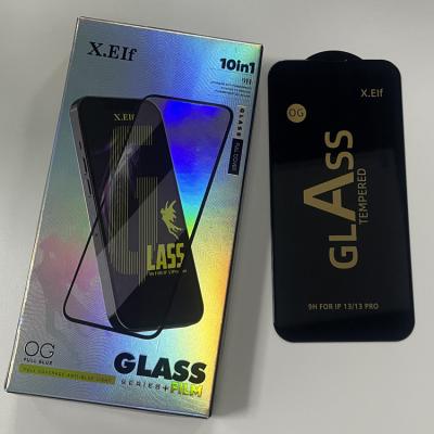 China Tempered Glass For iphone 13 0.4 Large Curved Protective Glasses Tempered High Aluminum For iphone 13 Pro Max Glass For Samsung A12 High Clear For iphone 11 for sale