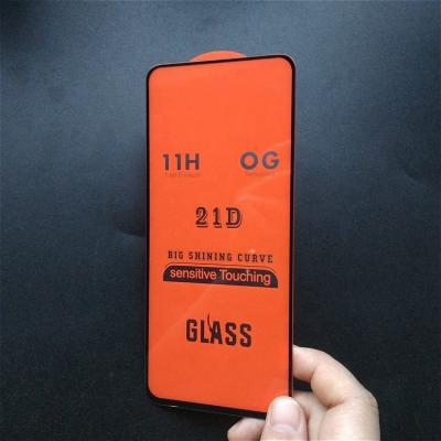 中国 21d Mobile Phone Screen Protector Anti-oil Tempered Glass for xiaomi for iPhone for infinix 9 screen protector hot 販売のため