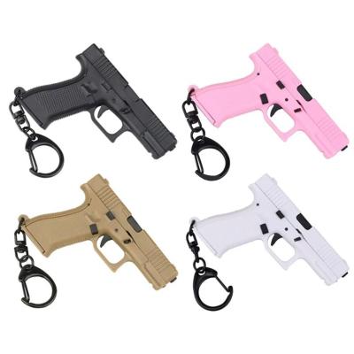 China Promotion Gift G45 Mini Key Chain Toy G17 Form Model Plastic G19 Tactical Key Chain Key Ring Holder Portable Key Chain for sale