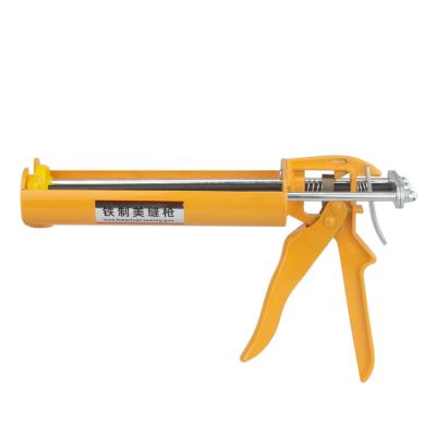 China Silicone Gun Beauty Glass Tool Handle Professional Sealed Seam Aluminum Caulking Gun BZ-180 for sale