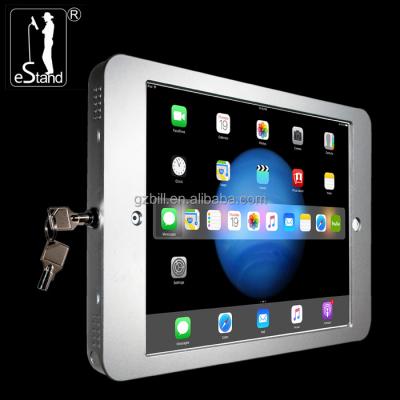 China With locks and keys Wall Mounted eStand BR24018P Attendance System Tablet Holder Security for 129 ipad enclosure for sale