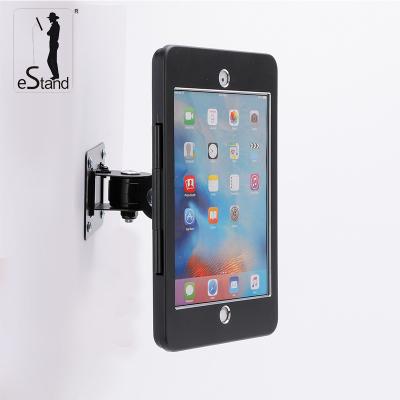 China 360 Degree Rotating Wall Mounted BR25008M8 Adjustable eStand For iPad Mini Enclosure Locked 8.3 Inch Tablet Bracket 2021 for sale