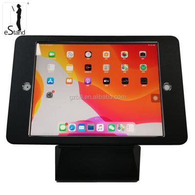 China 360 Degree Rotating eStand BR27003R2 Hotel Check-in System Anti Theft For iPad 2021 Show Kiosk 102 Tablet Holder With Security Locks for sale