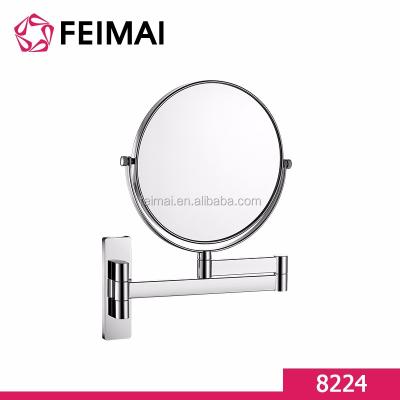 China 2-Face Hotel Design Bathroom Smart Mirror Wall Mounted Magnifying Mirror for sale