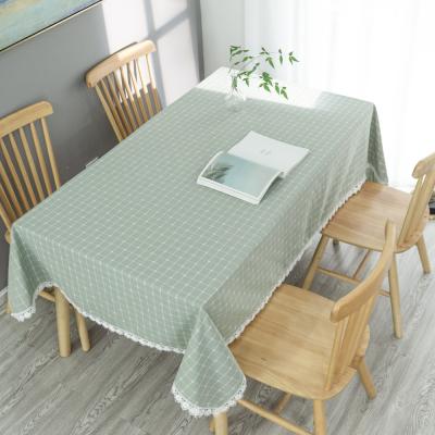 China Rectangular Stretch Fabric Party Plaid Table Cover Table Cloth Personalized Cloth Cloth for sale