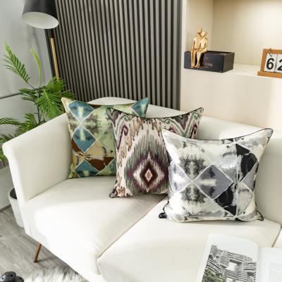 China Portable Home Pure Silk Pillow Case Cushion Cover Cushion Case For Sofa Decor for sale