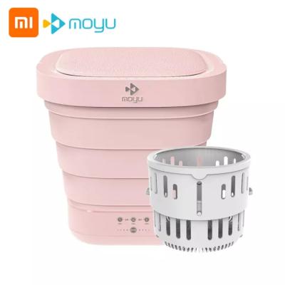 China Hotel Xiaomi Youpin Moyu Mesin Basuh XPB08-F2 2 Dalam 1 untuk Perjal de Mudah Alih Boleh Dilipat Mini Mesin Basuh Pakaian Mencuci Pakaian for sale