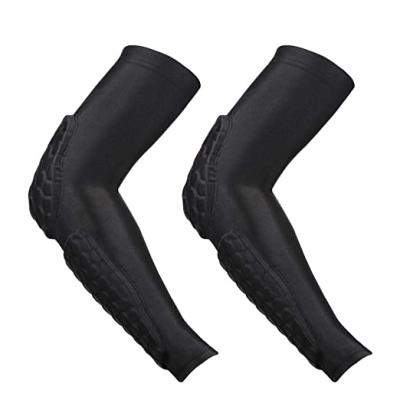 China Adult Basketball Football Elbow Brace Support Elastic Arm Sleeve Cuff Arm Sleeve Protective Elbow Support for sale