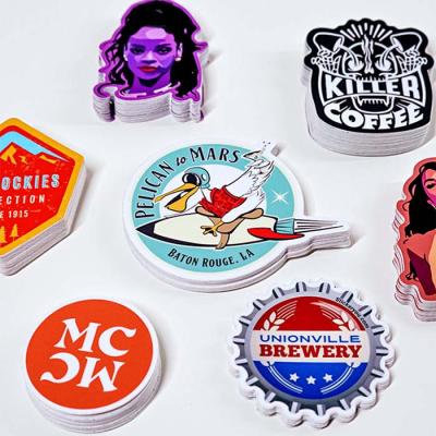 China Decorative Custom Self Adhesive Waterproof Vinyl Die Cut Sticker, Easily Cut Skin Kiss Sticker for sale