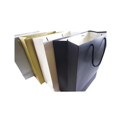 China Biodegrable/Compostable Factory Wholesale Custom Size Environmental Gift Packaging Paper Bag For Confectionery Coffee Wine Packaging for sale