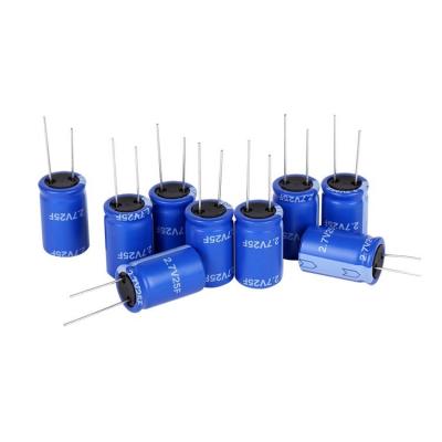 China Farad Super Capacitor 2.7 Volt Supercapacitor 25F Maintenance Free for sale