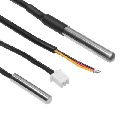 China OEM Length DS18B20 10K 1% B3950 Waterproof Digital Temperature Sensor Probe for sale