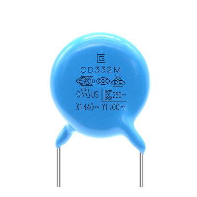 China escala de funcionamento -25℃~+125℃ do Temp de 332M HV Ceramic Capacitor 400VAC à venda