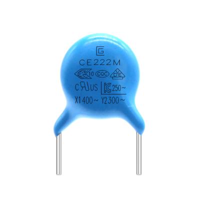 China 222M Capacitor 300VAC Goede Stabiliteits Compacte Structuur met beperkte verliezen Te koop