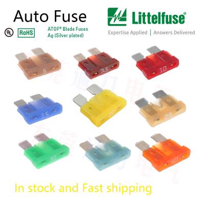 China Littelfuse 20A Yellow Blade Car Fuse 32V Dc 0287030.PXCN Te koop