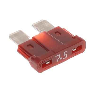 China Automotive Littelfuse 7.5A Auto Blade Fuse Brown 32V Dc  Mfr Part No 0287007.5.PXCN à venda