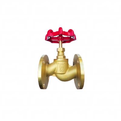 China Double Flanges Brass 1/2 Inch Globe Valve With Manual Handle Factory Price Copper Gate Valve Customized for sale