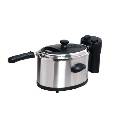 China Wholesale home use china supplier factory directly sell 3.5L economical stainless steel deep fryer with timer for sale