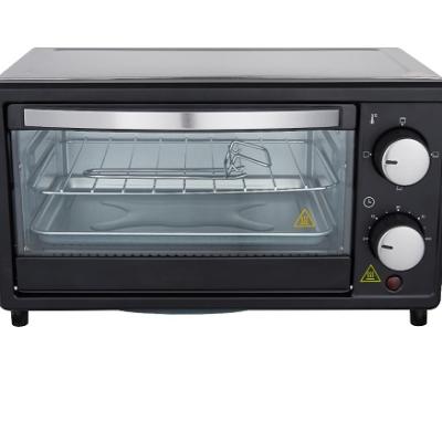 China Household 10L Electric Toaster Oven With Hot Plate Portable Benchtop Oven Home Cooking Stove for sale