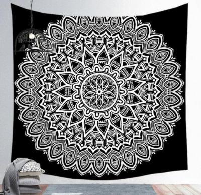 China Simple Wall Tapestry Custom Picture With Beautiful Low Moq Designs Christmas Light Weight for sale