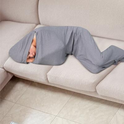 China Wholesale Therapy Stretch Pod Elastic Sleep Blanket Like A Hug With Light Weight for sale