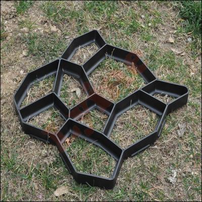 China Decorative Garden Patio Paving Driveway Paving Decorative Patio Concrete Slabs Brick Path Sidewalk Molds for sale