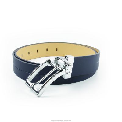 China Fashion.Casual Customized Original Navy Blue Leather Belt Manufacturers Factory OEM for sale