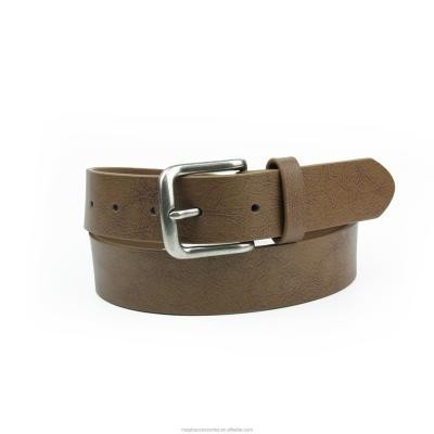 China Professional Fashion.Casual Best Cheap PU Leather Price Customize Pin Buckle Belt For Men for sale